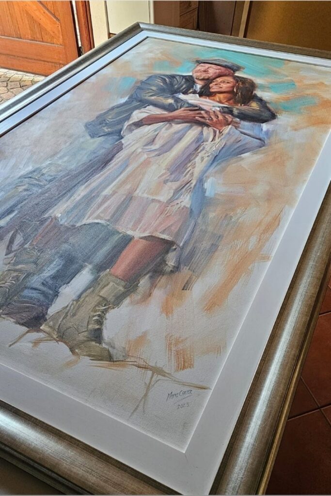 Framed Walgaard Portrait