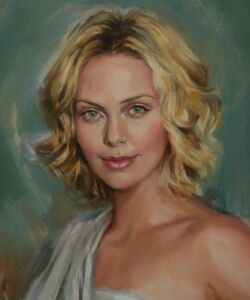 Charlise Theron Close Up