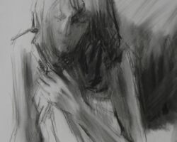 Charcoal Figure B