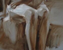 Grisaille Figure II Close Up