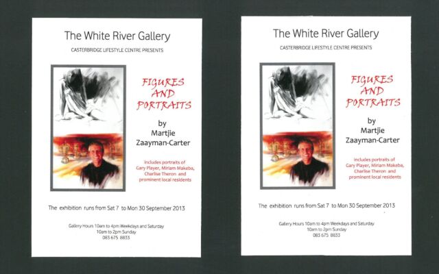 White River Gallery Show Invitation