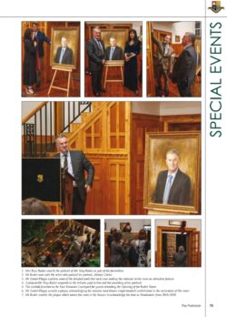 Unveiling of Tony Reeler Portrait